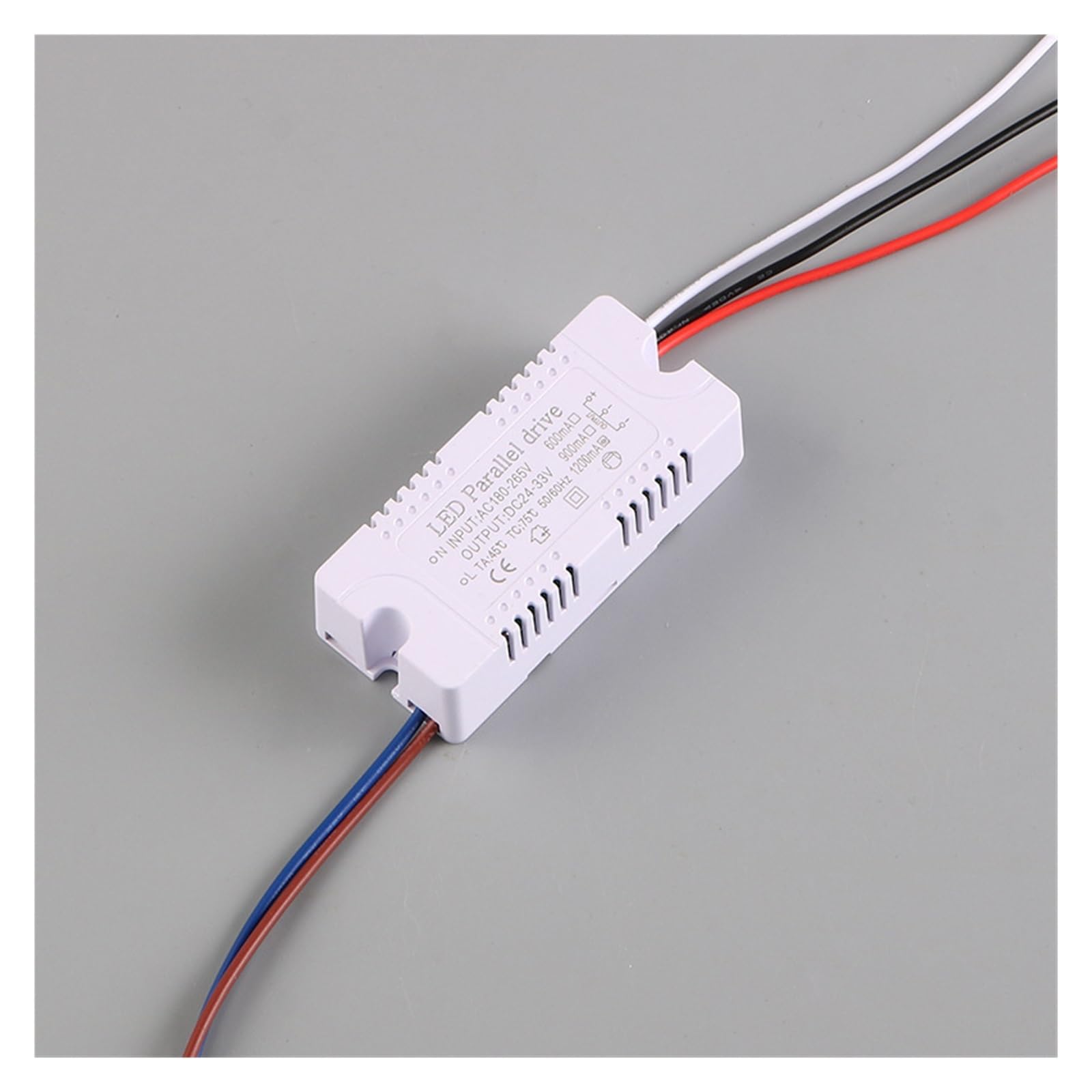 Schalter dreistufige Farbtemperatureinstellung LED-Treiber-Netzteil Konstantspannungsadapter 18-26V Transformator Kleiderschrank-Netzteil(Threelinesandtwocolors(33-45W))