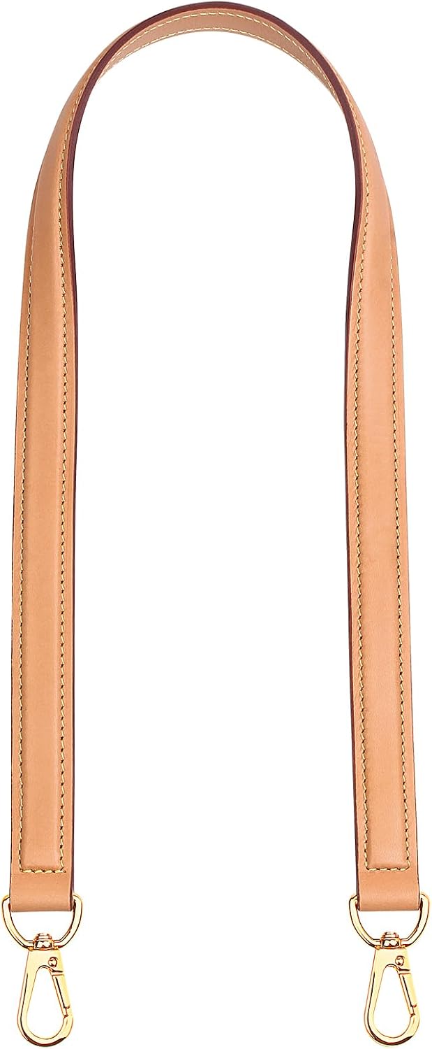 Vachetta Leather Shoulder Strap Replacement Fit for Graceful Tote Bags(Beeswax)