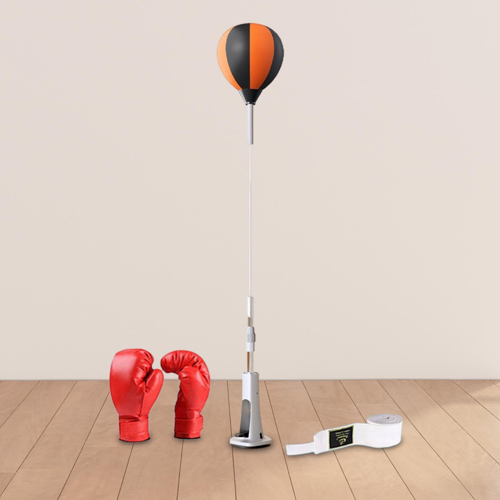 Boxe Reaction Ball Boxe Speed Bag Ventosa Base Boxe Punching Bag con Supporto per Palestra Domestica, Fitness, Esercizio, MMA