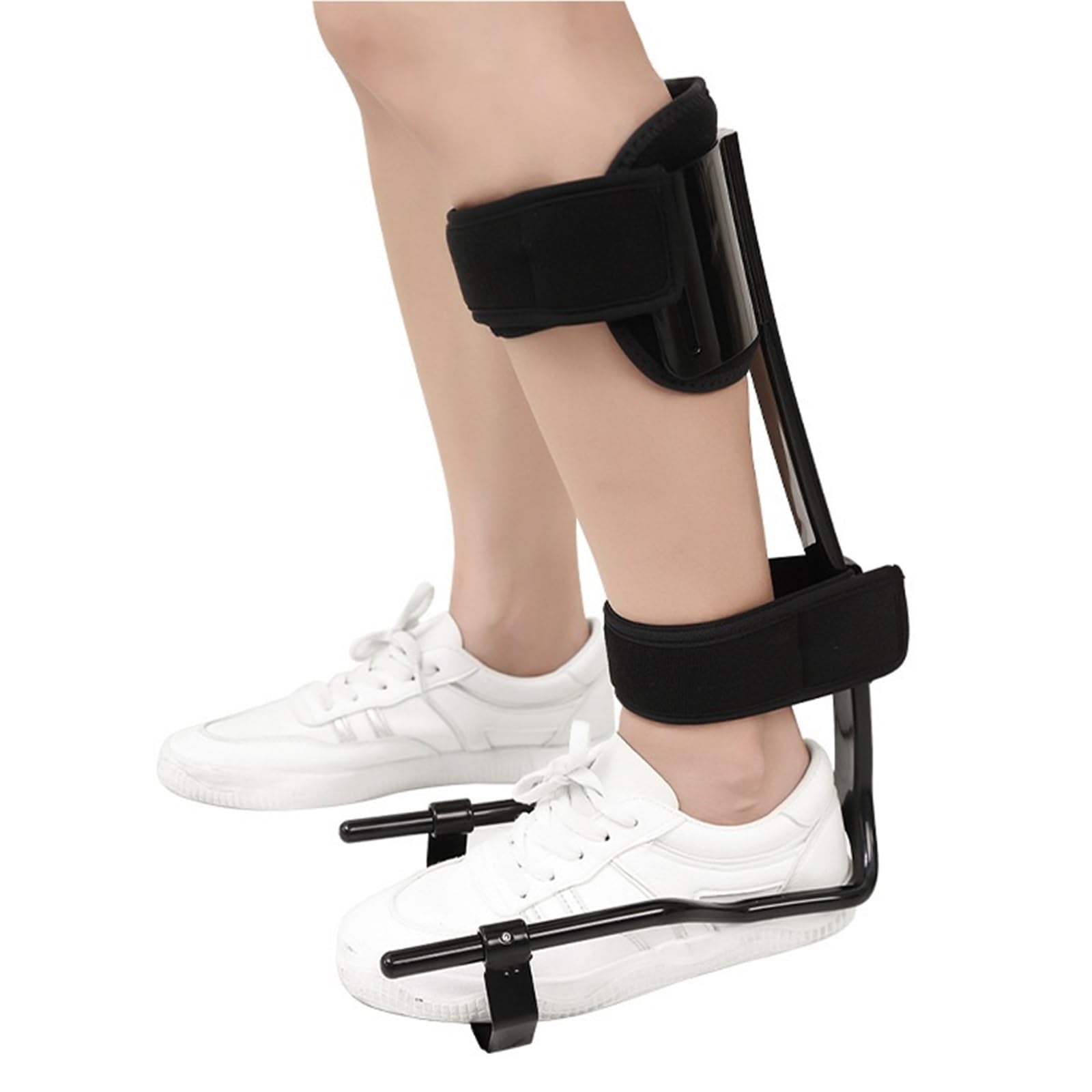 Jednostronna Orteza na Opadającą Stopę Stabilizator Kostki Wsparcie Chodu Nylonowa Konstrukcja Lekka Bioniczna Szyna do Butów Pomoc w Poruszaniu się Rozmiar S/M/L(L)