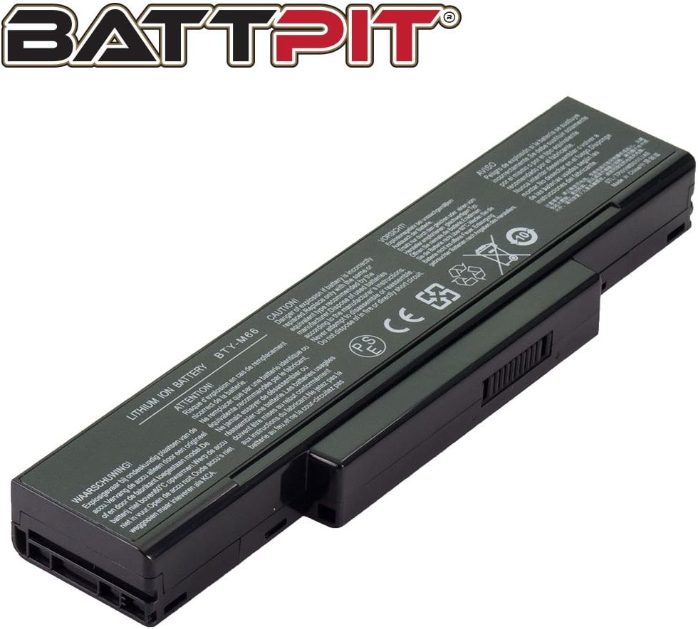 DR. BATTERY BTY-M66 BTY-M68 SQU-524 BTY-M67 Battery for MSI CR400 CR400X CR420 CR420X CX410 CX420 CX420MX CX420X EX400 EX400X EX410 EX460 EX465 EX465X EX600X EX610 LG M660NBAT-6 W761TG M761T [10.8V]