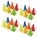 Kuber Industries Sports Agility Training Ground Marker Cone Pack of 24 (Multicolor) gallery image