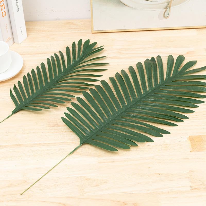 Image of SPHINX Artificial Pine,Cedar,Cypress,Conifer,Eucalyptus Stems /Needles- Faux Greenery Home Decor,Festivals,Trousseau,Gift Packing,Baskets,DIY Crafts & Celebrations- (10, Pinnate Palm Sticks Needles)