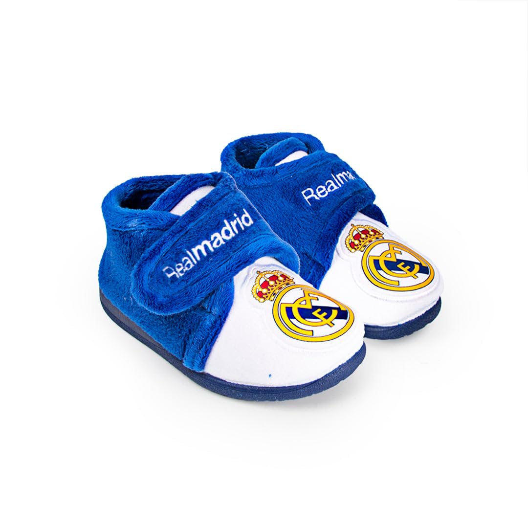 MARPEN SLIPPERS, Zapatillas de casa Real Madrid CF Oficiales Botitas de Invierno para Bebé, Niño o Niña, Temporada 25/26