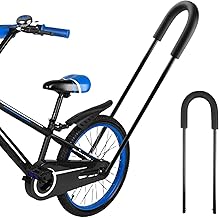 Bike Training Handle, Balance Push Bar, Bicycle Support Rod for Kids, Arra Parent, Balance Push Bar, Safety Push Handle, Black