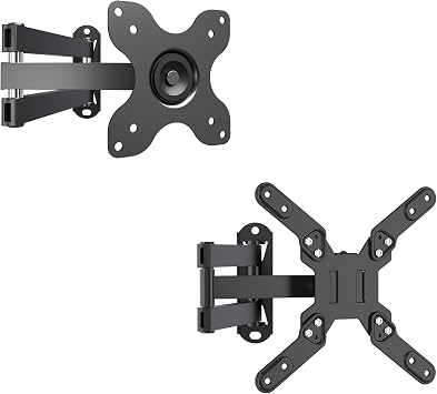 XINLEI Full Motion TV Wall Mount for Most 13-42 TV Max VESA 200x200mm & for 13-32" TV Max VESA 100x100mm