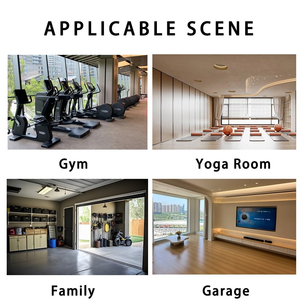 Soporte para Esterilla de Yoga, Resistente Estante de Almacenamiento para Equipo de Yoga - Organizador de Suelo de Gran Capacidad para esterillas de Yoga, Bloques, Pelotas, Rodillos de espum