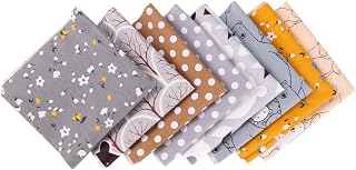 VILLCASE Self Made 8pcs baby cotton fabric DIY Cloth Fabrics for Sewing Craft Sewing Fabrics manual DIY Fabric