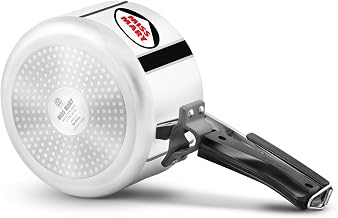 Hawkins Miss Mary 3 Litre Pressure Cooker | Straight Body, Wide Design | Induction & Gas Compatible | Ideal for 3–4 persons | ISI Certified | Guaranteed for 5 year | Silver (IMM3W)