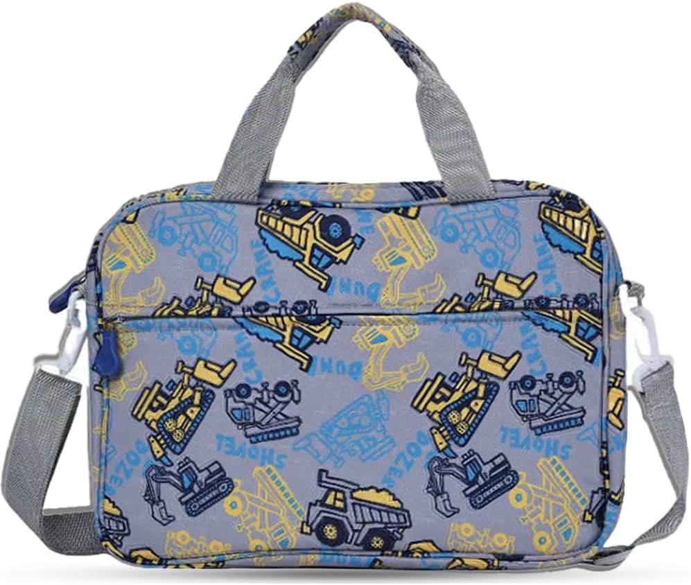 FunnyWin Kids Tablet Bag for Boy Girl Toddler Carrying Tablet Sleeve Carrying with Handle Shoulder Strap 13 inch