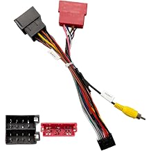 16Pin Aftermarket Stereo Wiring Harness for Lada Vesta 2006-2016, 16-Pin Android Car Stereo Harness Adapter Car Radio Stereo Wiring Install Kit