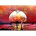 Produktbild sunnymi 5D Diamant Stickerei Full Drill Phantom Schmetterlinge DIY Diamond Painting Dekoration (Gelb Blumen 30 * 40cm)