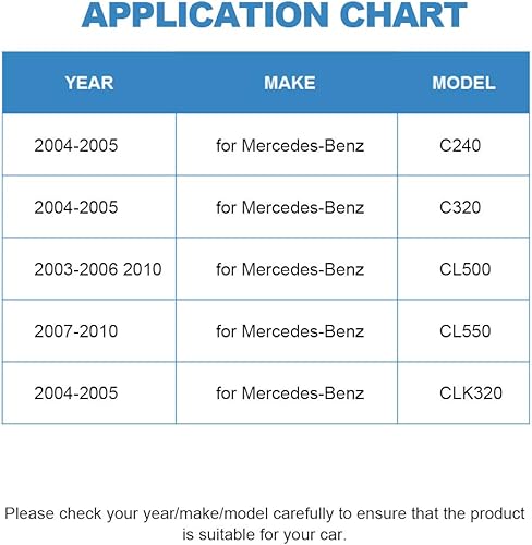 Miniatura 2 de ECCPP Embrague de CA 2007-2011 para Mercedes-Benz CL550 S550 5.5L