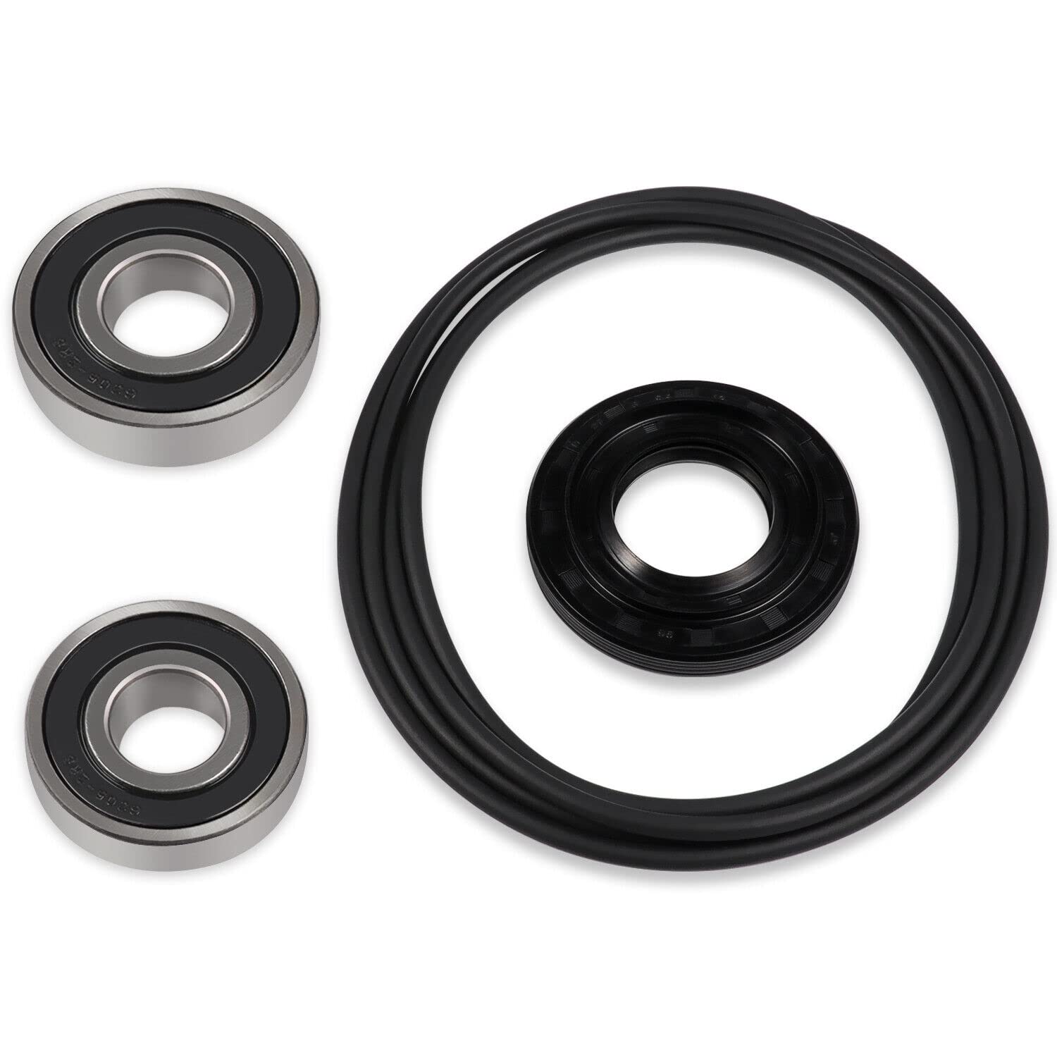 Front Load Washer Tub Bearings & Seal Kit for LG Replace WM3070HWA，WM3250HRA,3250hva，WM3250HWA，WM3360HRCA Rotate Quiet Deep Groove Ball Bearings