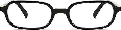Miniatura 6 de FEISEDY Gafas de lectura cuadradas retro con bloqueo de luz azul para mujeres y hombres, gafas antideslumbrantes B2926