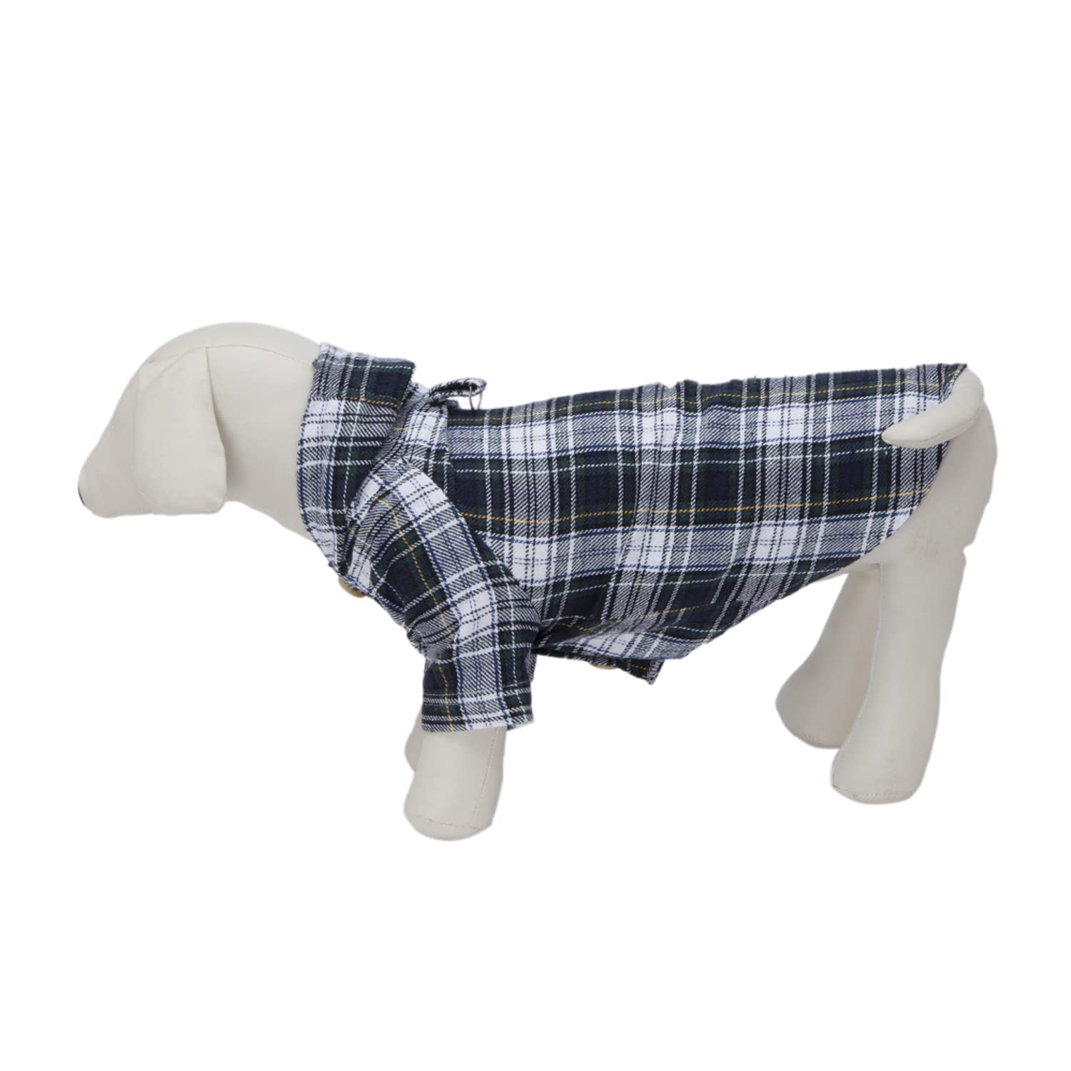 Lulala Pet Dog Winter Wear Clothes Hoodies Shirt Soft Pet Clothes Breathable Puppy Apparel Dog Shirt for Dogs Puppy and Cats(Green Color,XS) 2