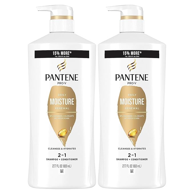 Amazon.com : Pantene Shampoo and Conditioner Set with Hair Treatment ...