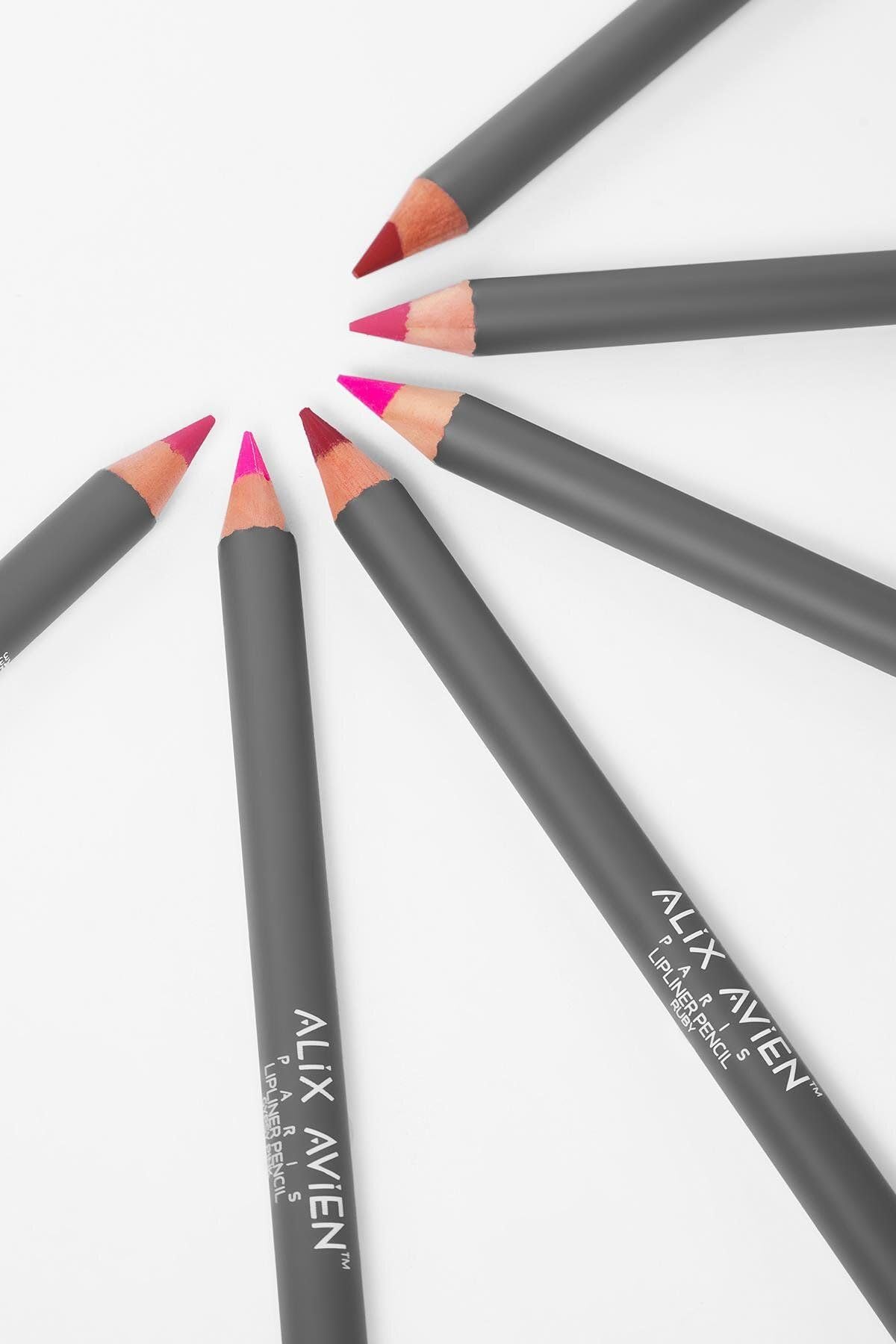 ALIX AVIEN Uzun Süre Kalıcı Dağılma Yapmayan Nemlendirici Dudak Kalemi - Lipliner Pencil Gipsy Pink