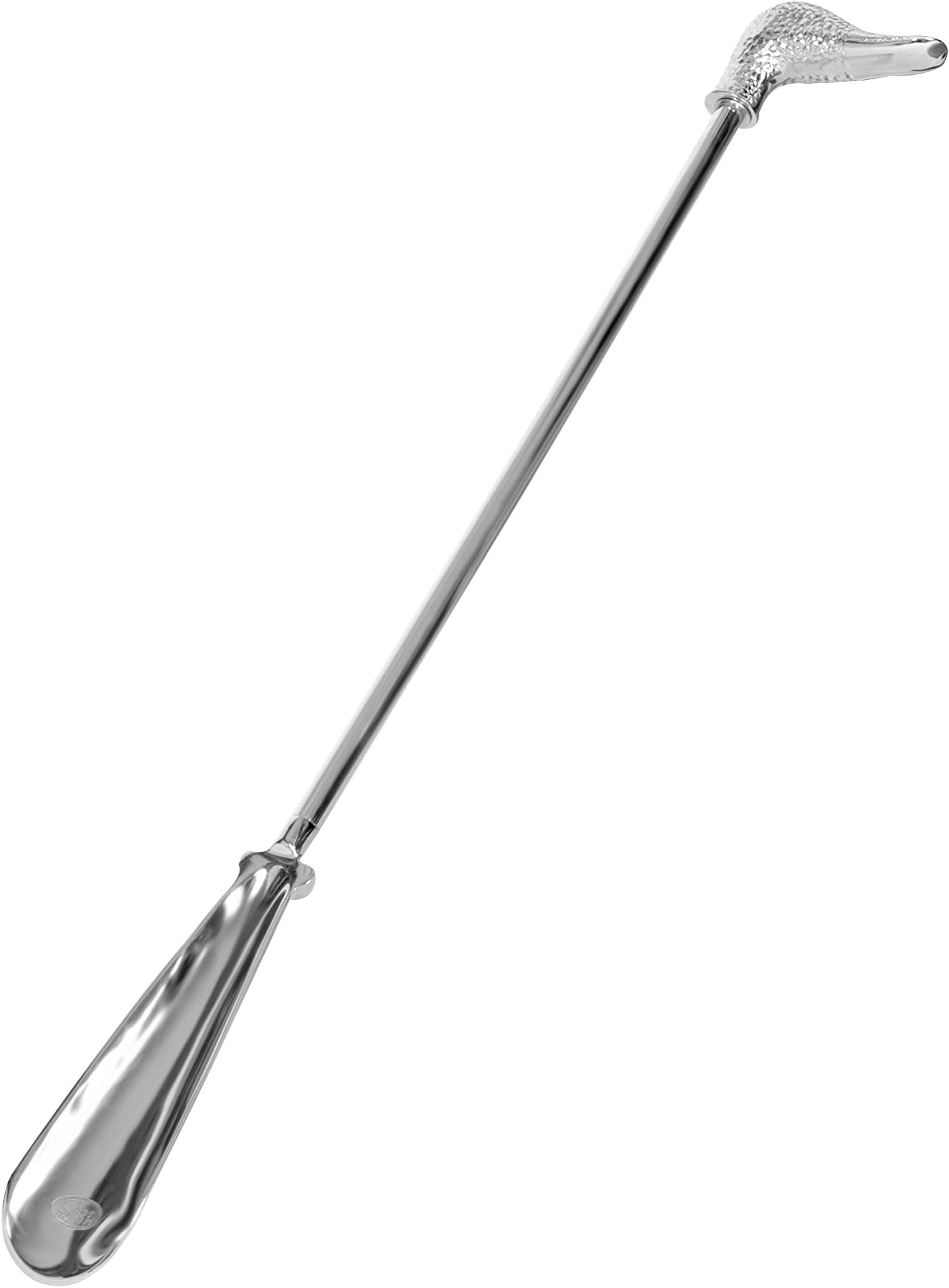 Premium Aluminum Metal Shoehorn for Seniors, & Adults – Long-Handled, Durable Shoe Helper Tool for Easy Shoe Wearing – Lightweight & Ergonomic Design