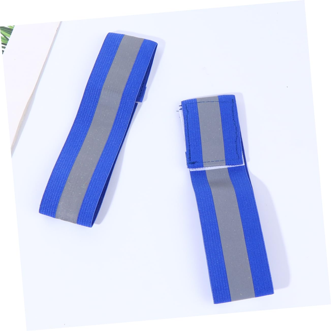 Milisten Bracelet Réfléchissant Lumières De Vélo pour Rouler La Nuit Gilets Rafraîchissants pour Hommes Para Brassard Reflechissant Elastiques Bracelets Blue