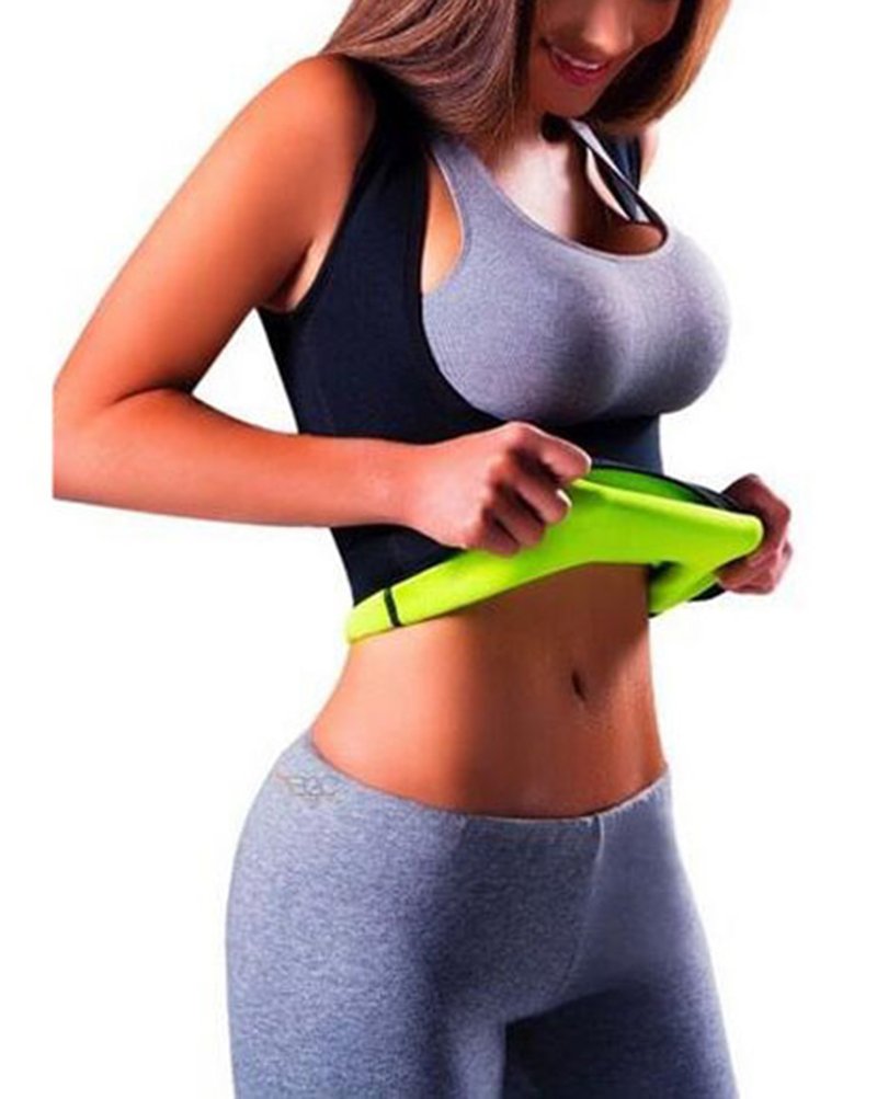Canotta Fitness da Donna Neoprene Addome Toracico Bruciare Grassi Corsetti Sauna Suits Corpo Cintura Addominale Shaperwear