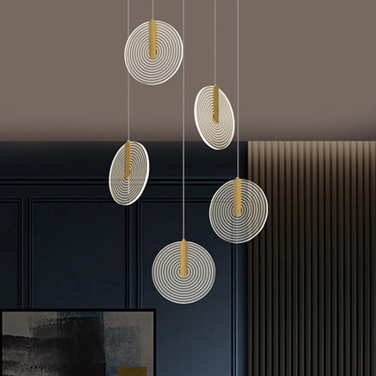 Lampe escalier villa pour illuminer vos soirées en famille