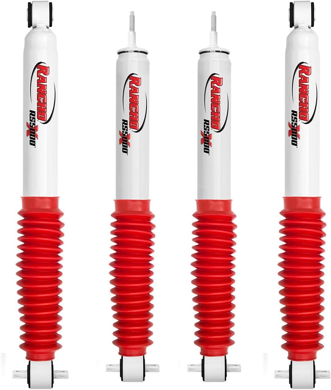 Rancho RS5000X Gas Shocks Set for 1997-2006 Jeep Wrangler 4WD w/3.5" lift TJ LJ