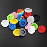 Tosuny 20 Pcs Controller Analog Stick Joystick Antiskid Thumb Grips Cap Silicone Stick Protective Case for PS2/PS3/XBox One/360