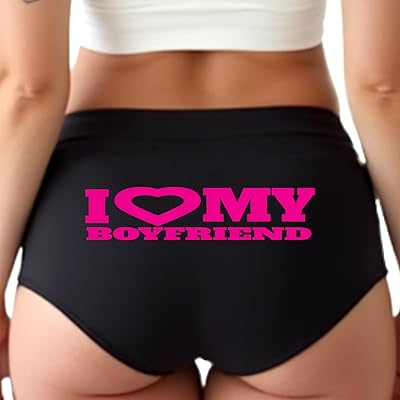Sexy Girl Rock I Love My Boyfriend Panties Cheeky Guyana | Ubuy