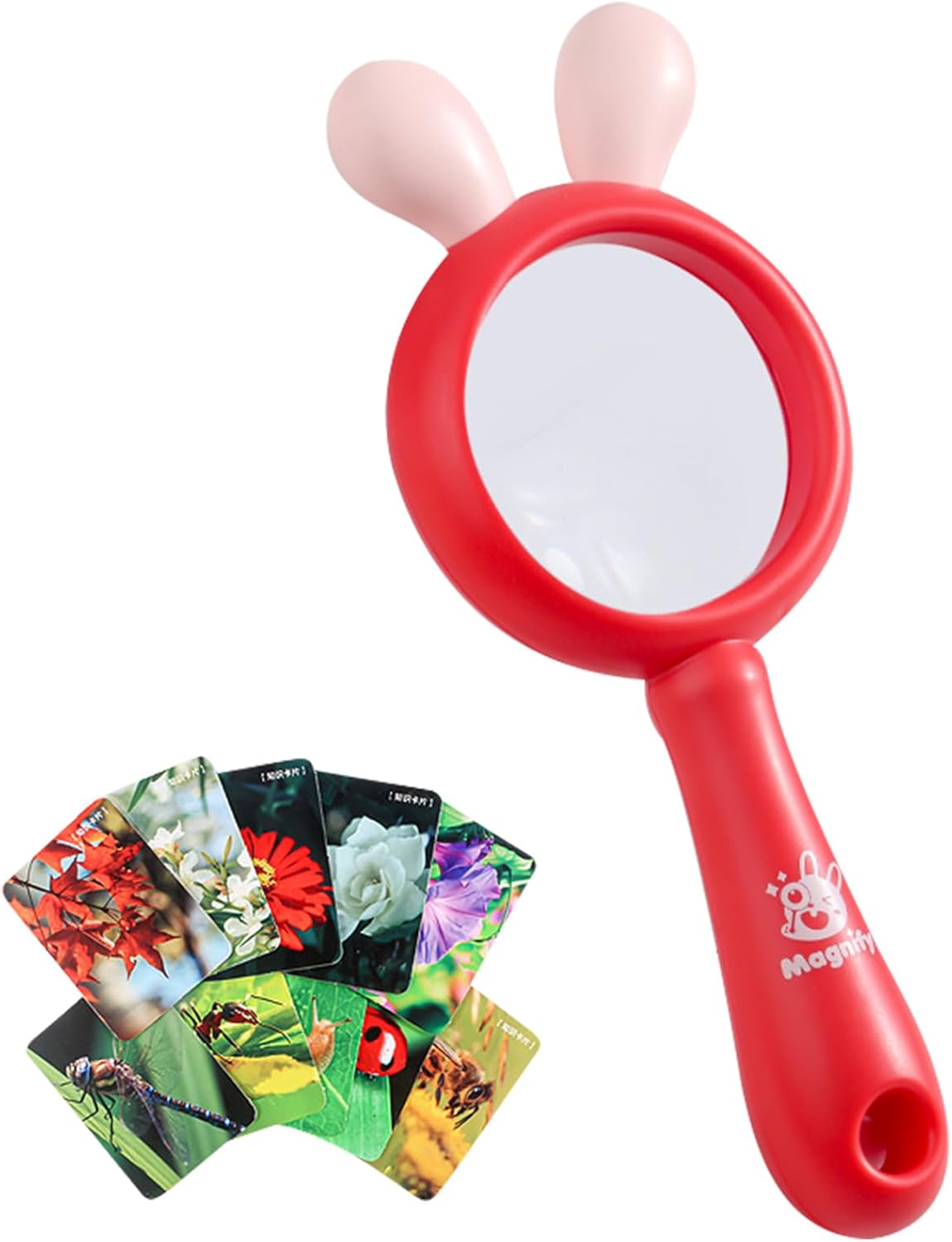 Magnifying Glass Kids,20X Large Handheld Magnifier Kids Magnifying Lens