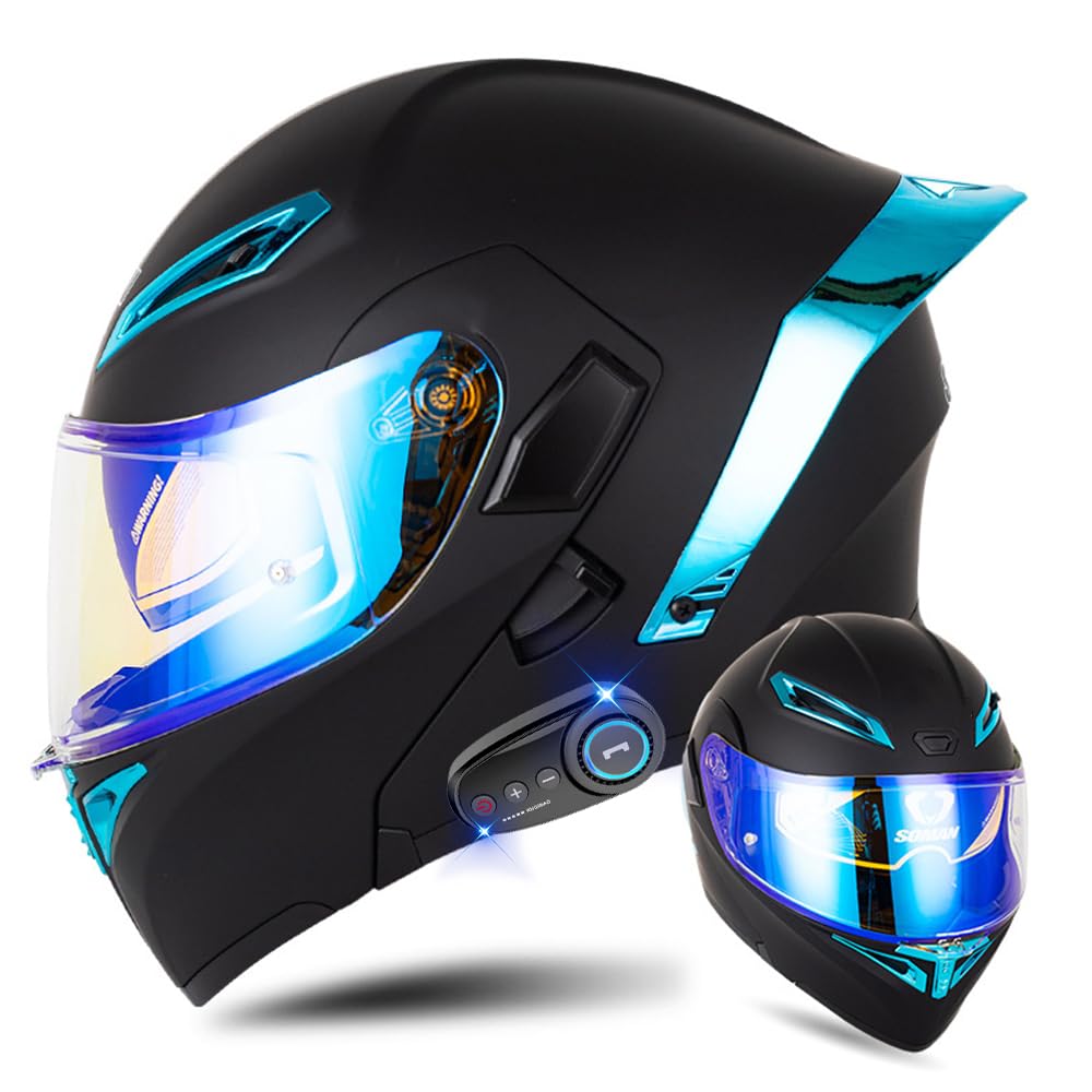 AAREG Bluetooth Modular Motorcycle Helmet
