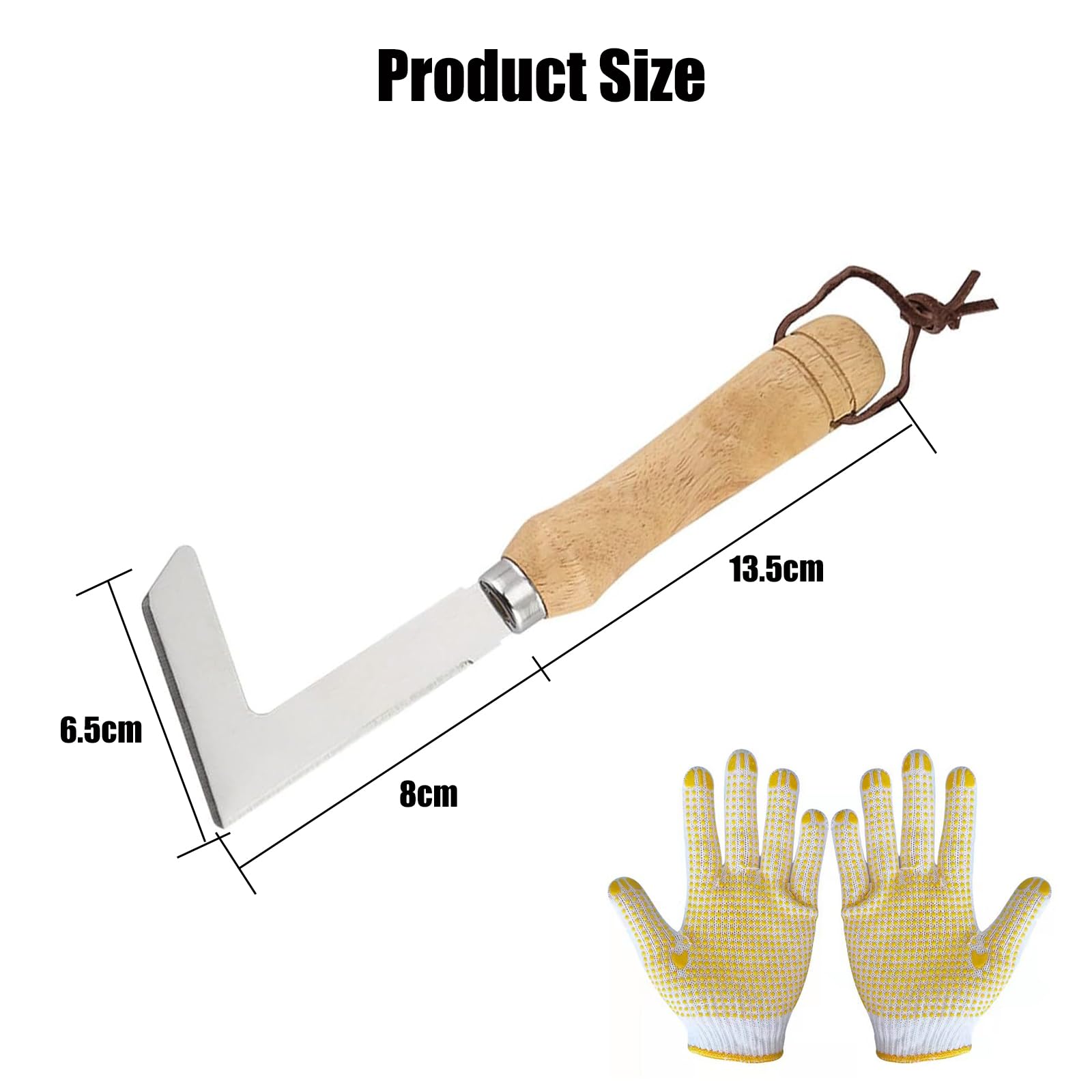 Raschietto Per Fughe Kent & Stowe Con Manico Lungo 160 Cm - Acciaio Inossidabile Per Rimuovere Erbacce E Muschio - Foto 9