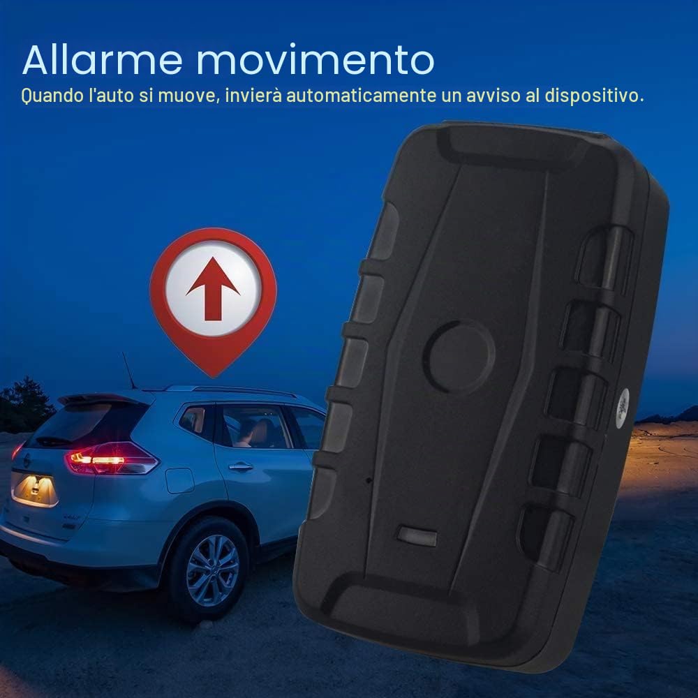 Winnes Localizzatore GPS 4G per Auto - Tracker con Forte Magnete 20000 mAh, Sistema di Monitoraggio in Tempo Reale Anti Perso con APP/Piattaforma Gratuita, TK918