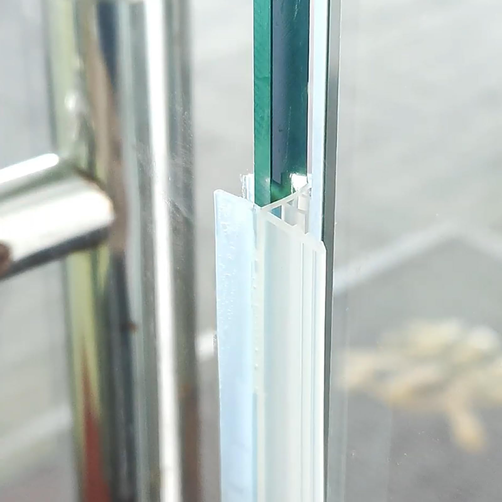 Junta de ducha 3 M 5 M 10 m przezroczysta para puerta de cristal de 6 8 mm mampara de ducha r de agua protección contra pes juntas para puertas de ducha (3 m x 6 mm)