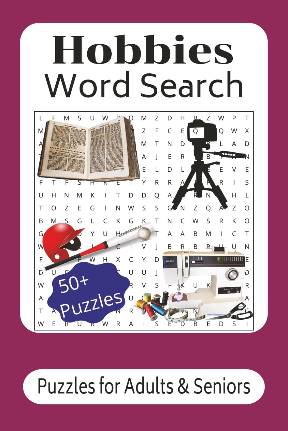 Hobbies Word Search Puzzles: Relaxing, Themed Brain Games Featuring Favorite Pastimes — Puzzles for Stress Relief, Mental Focus, and Hours of Screen-Free Entertainment