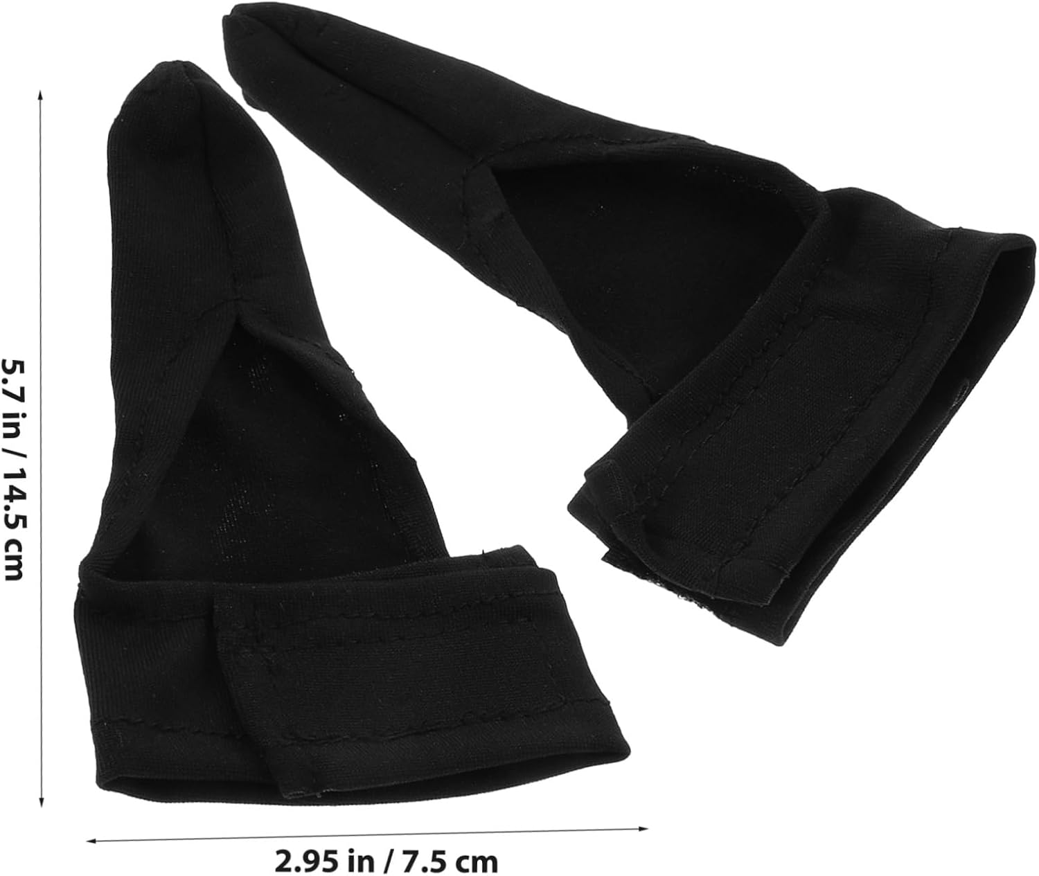 Toyvian 1pair Bowling Thumb Sleeve Lightweight Compact Bowling Gloves for Enhanced Finger Safety and Comfort During Play
