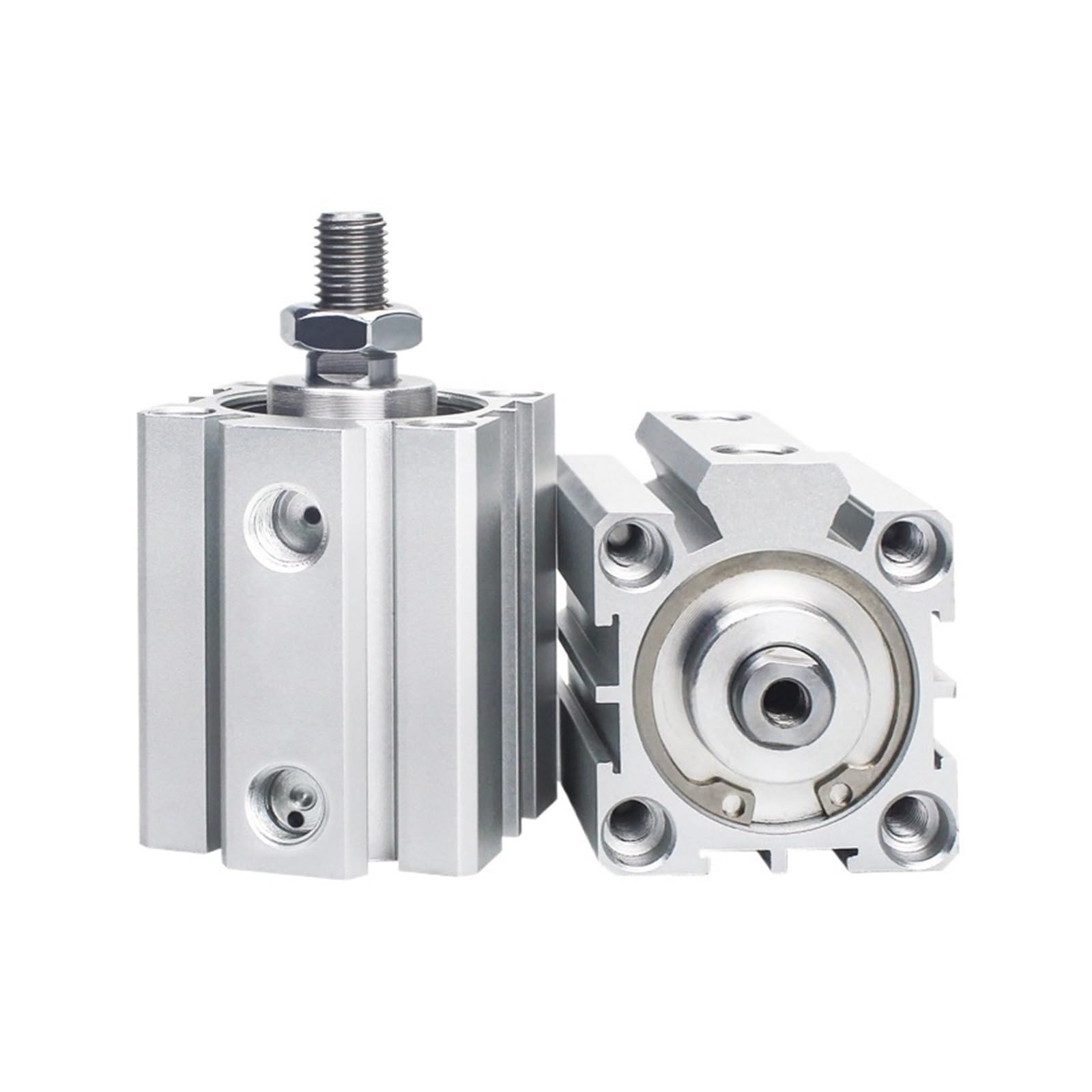 Vérin mince SDA16x50S pneumatique compact à double effet avec option magnétique