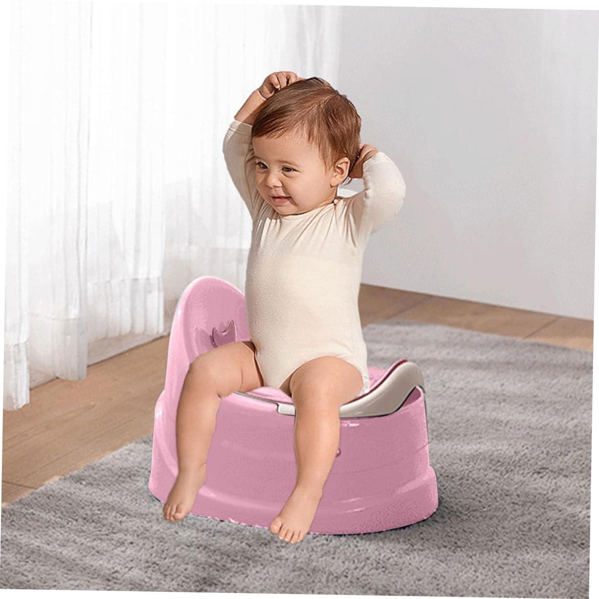 Kleinkindtoilette Tragbares Töpfchen für Kleinkinder Reisen Rosa Pp