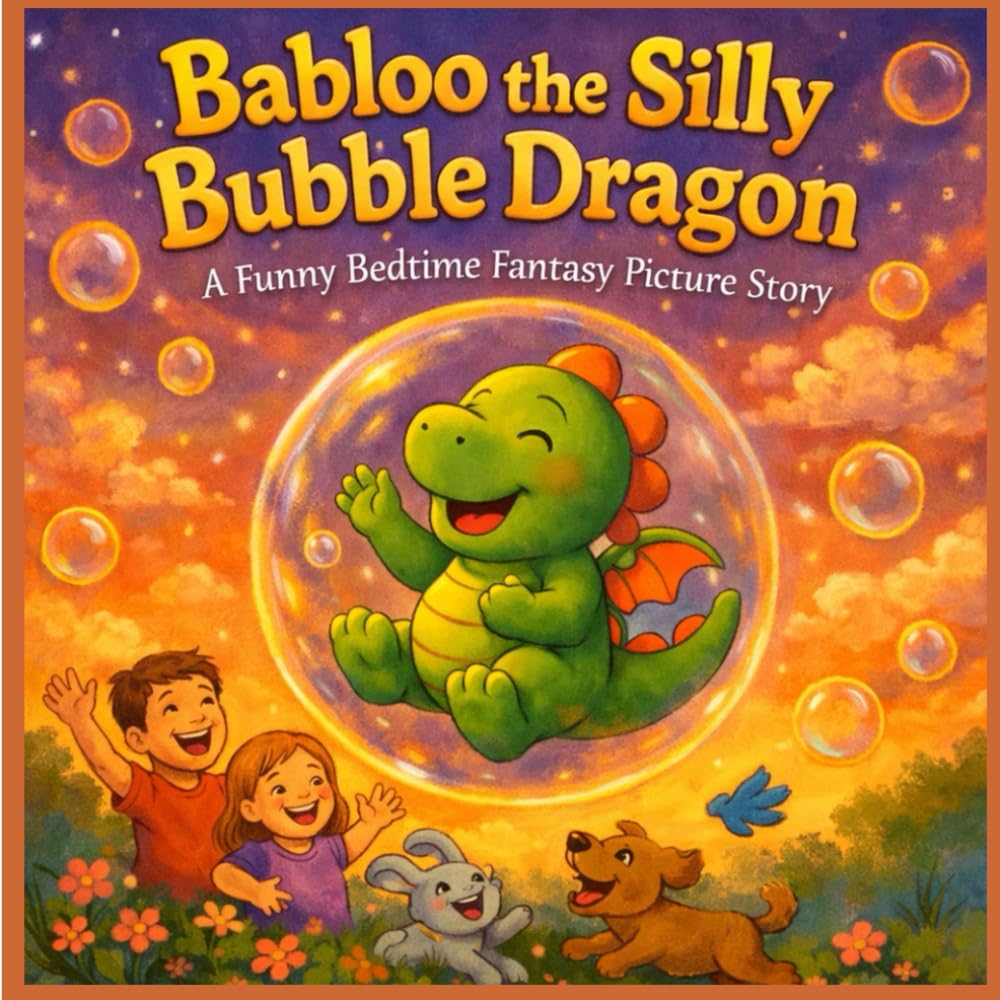 Babloo the Silly Bubble Dragon: A Funny Bedtime Fantasy Picture Story Made for Giggles and Growing Confidence
