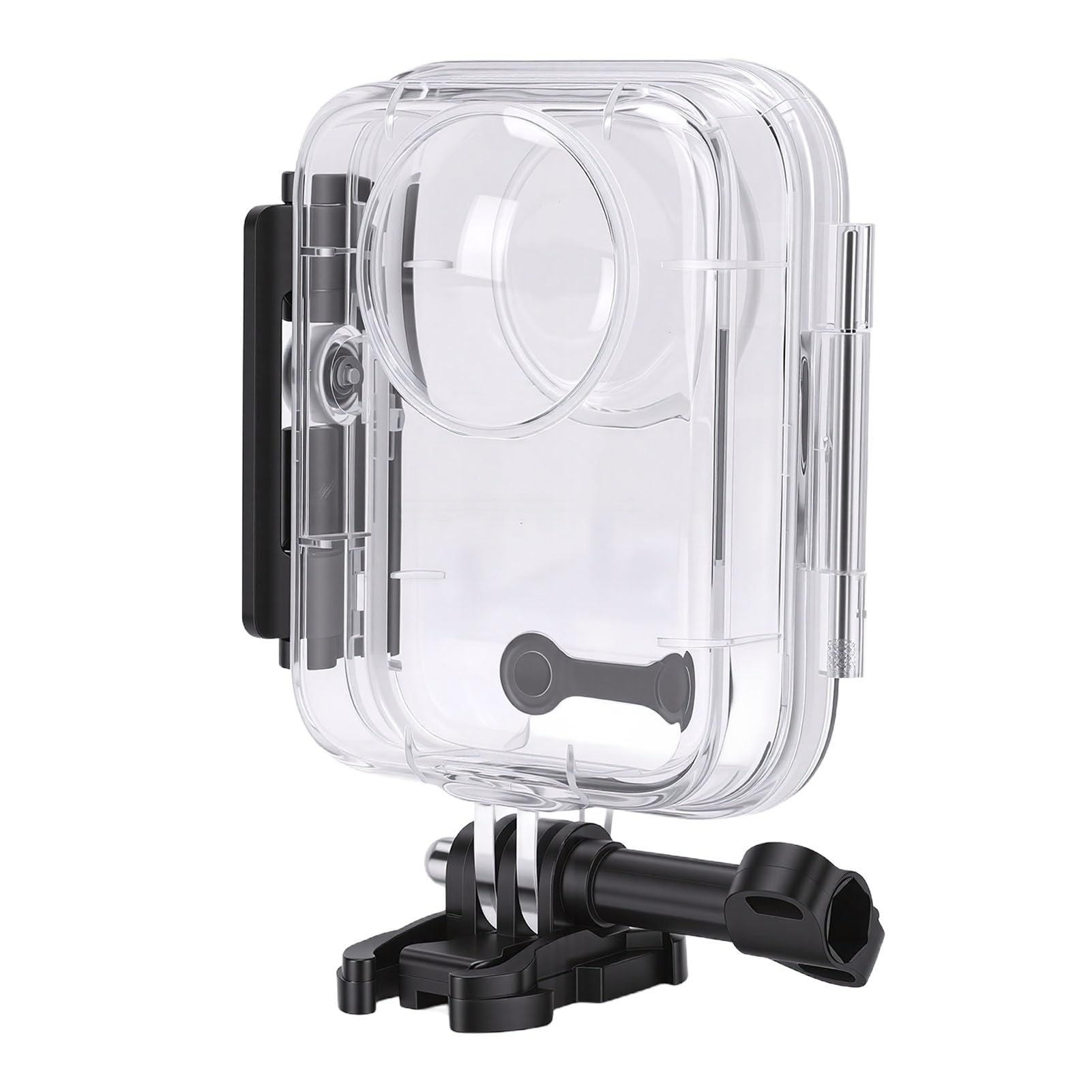 Action Camera Dive Cover 45M per la fotografia subacquea | Copertura subacquea invisibile a 360 gradi con lente ottica trasparente per panoramiche subacquee senza punti ciechi
