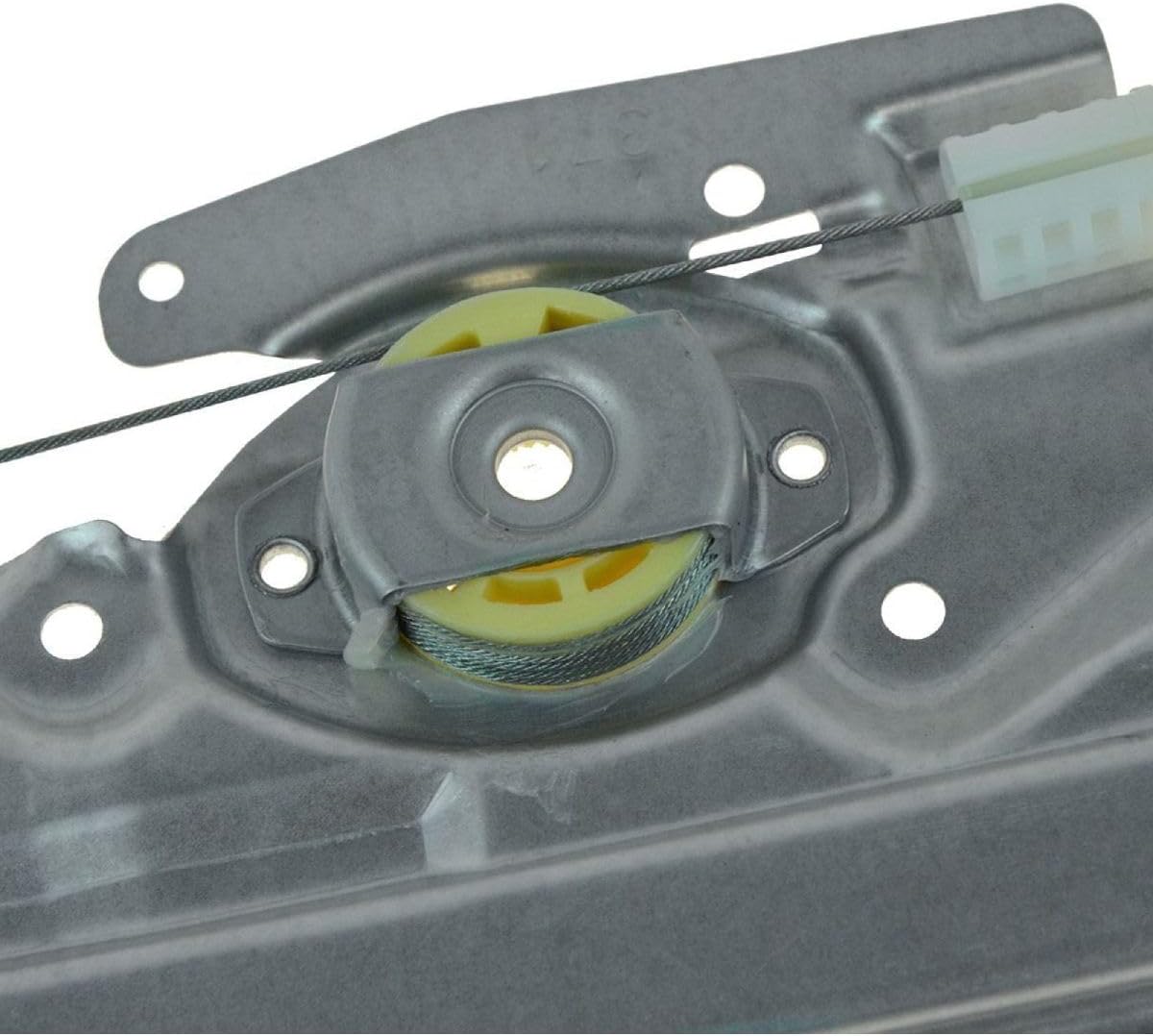 Rear Door Power Window Regulator Left & Set of 2 Fits 5-Series Without Motor WRA50855