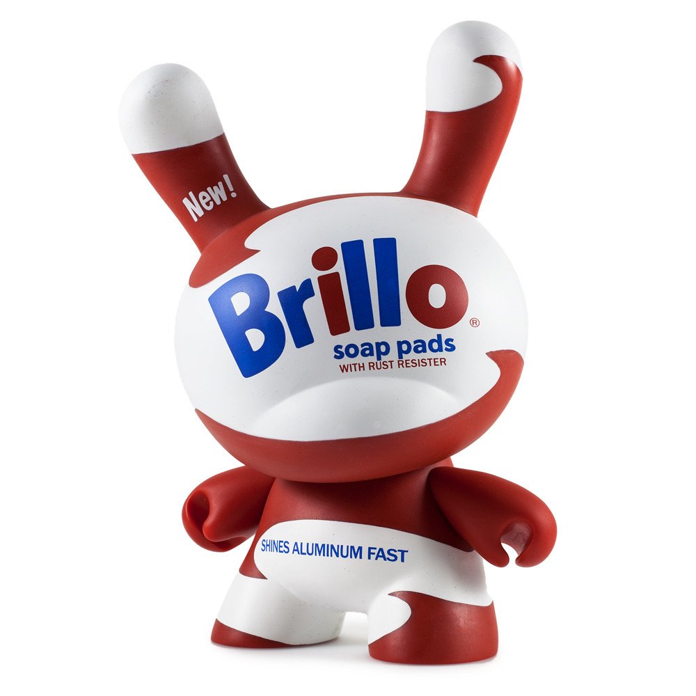 Amazon.com: Andy Warhol White Brillo 8-inch Masterpiece Dunny