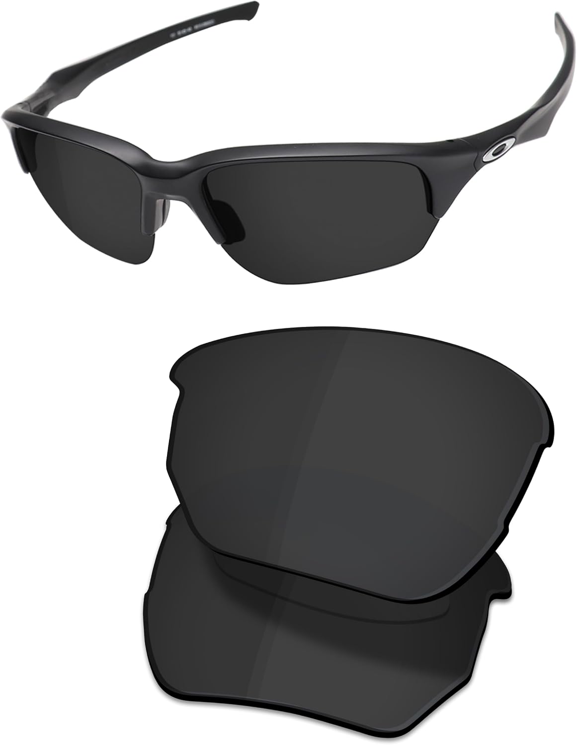 OSharp Replacement Lenses for Oakley Flak Beta OO9363-64mm Sunglasses - UV Protection & Perfectly Fit