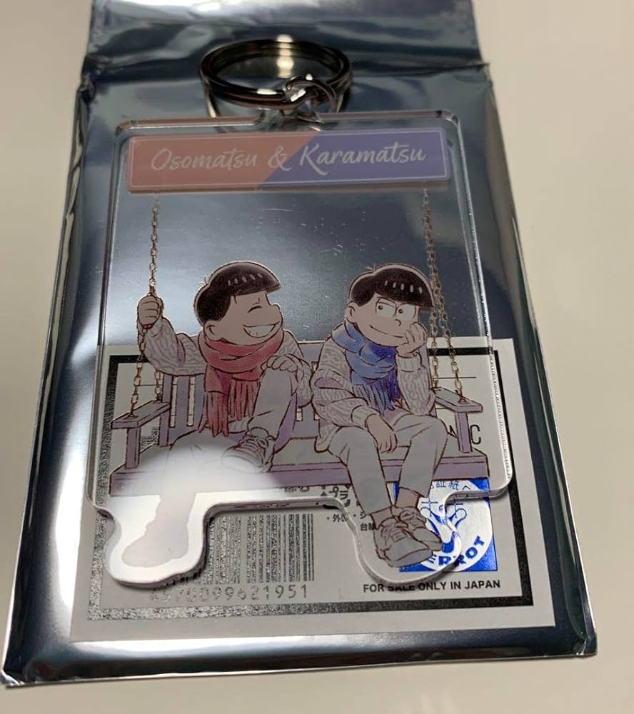 おそ松さん　コラボカフェBLANC アクリルキーホルダー　長兄 おそ松さん コラボカフェBLANC アクリルキーホルダー 長兄