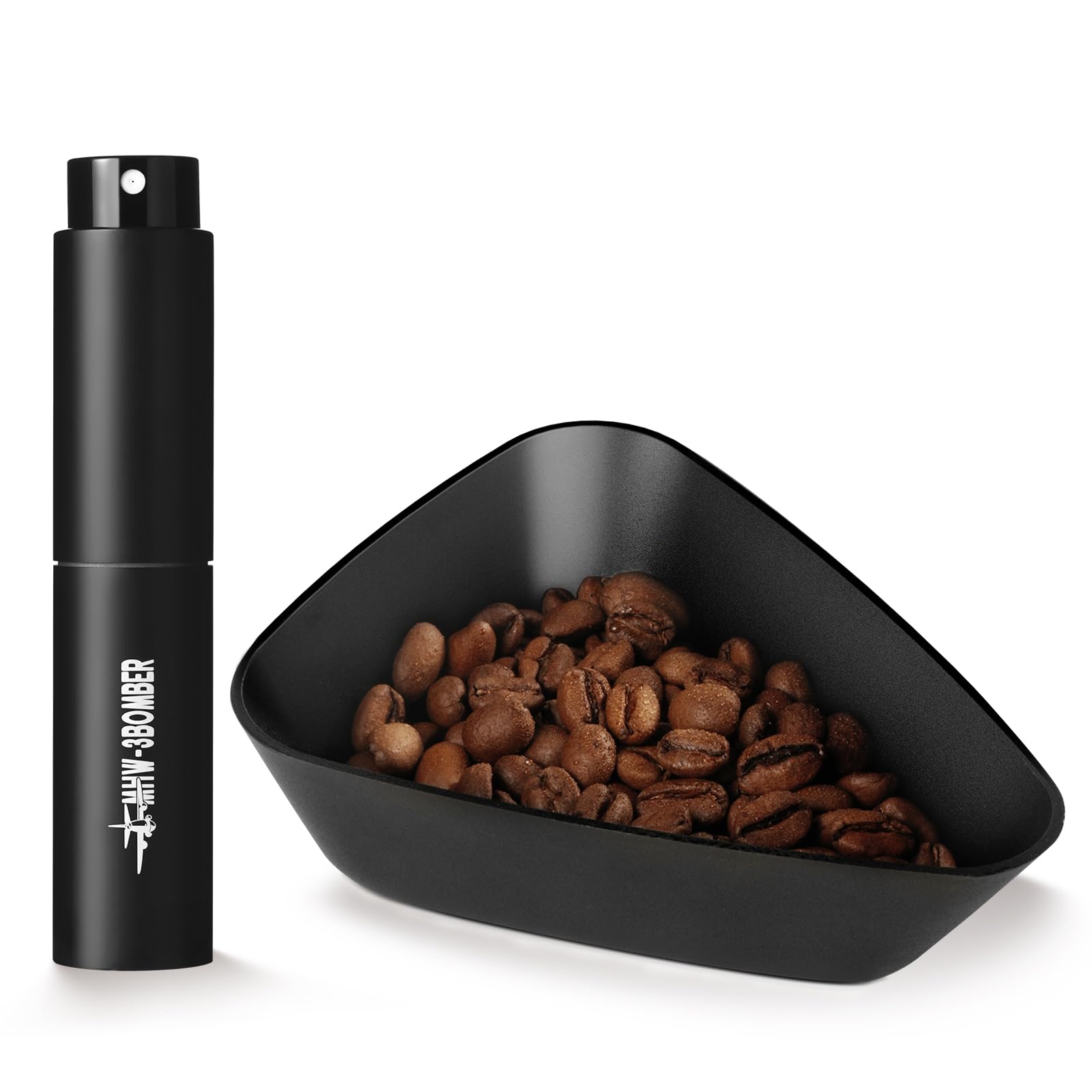 MHW-3BOMBER Coffee Bean Dosing Cup and RDT Spray Bottle Set
