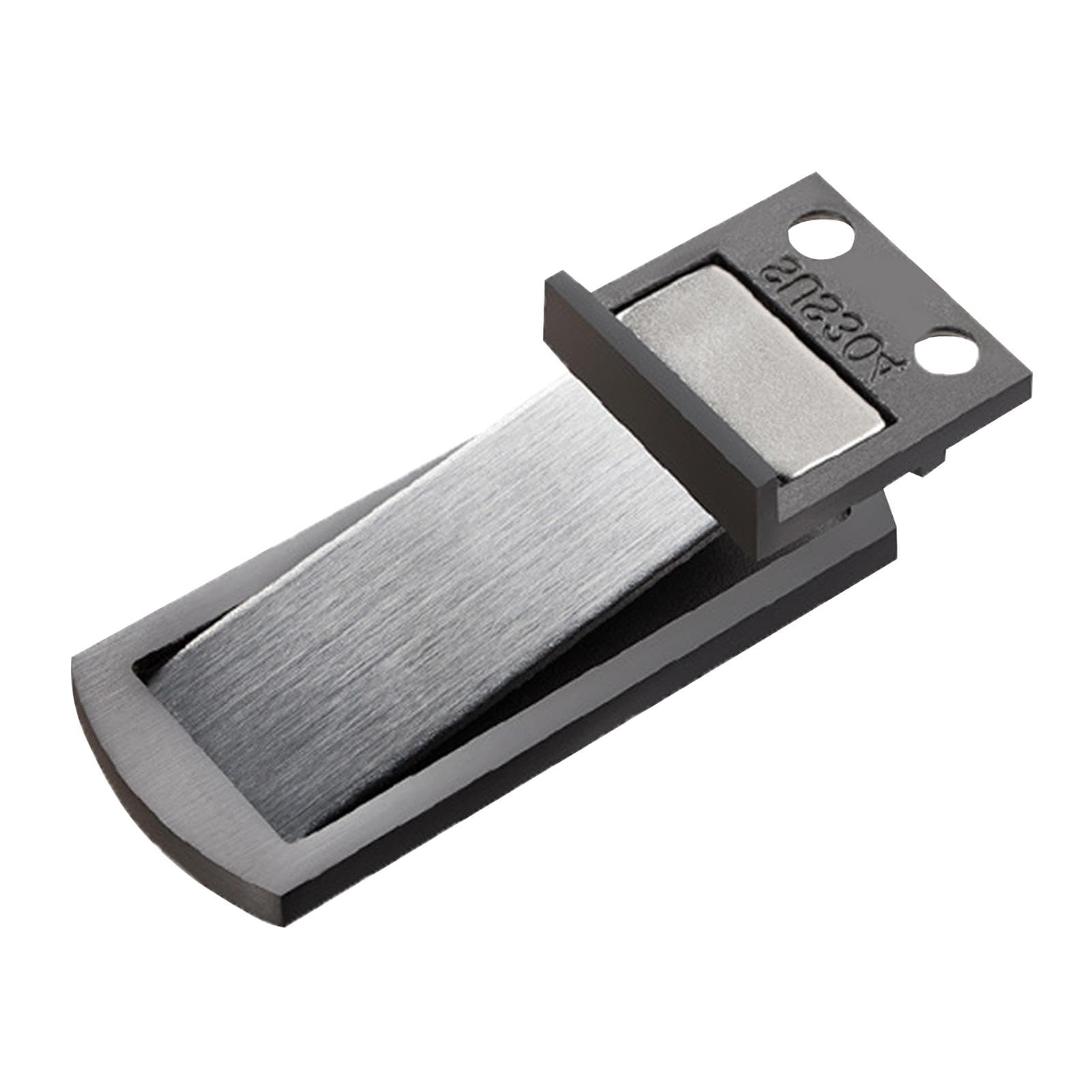 Butée de porte en acier inoxydable magnétique robuste pour une finition moderne