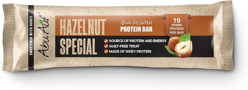 Abu Auf protein bar Hazelnut Bar 70g Single Piece