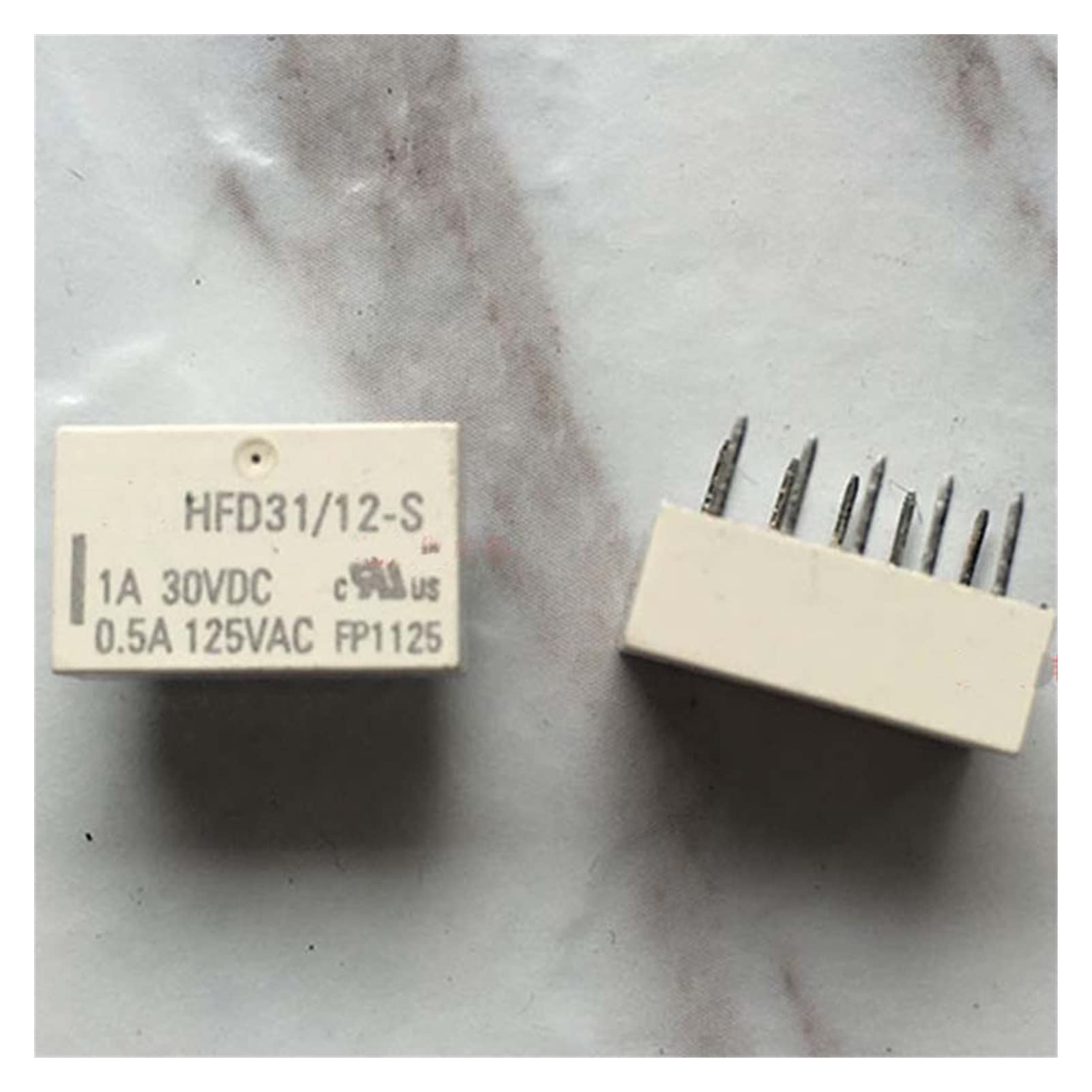 Relé HFD31/12-S soluciona fallos de conexión en PCB lote de 2 piezas