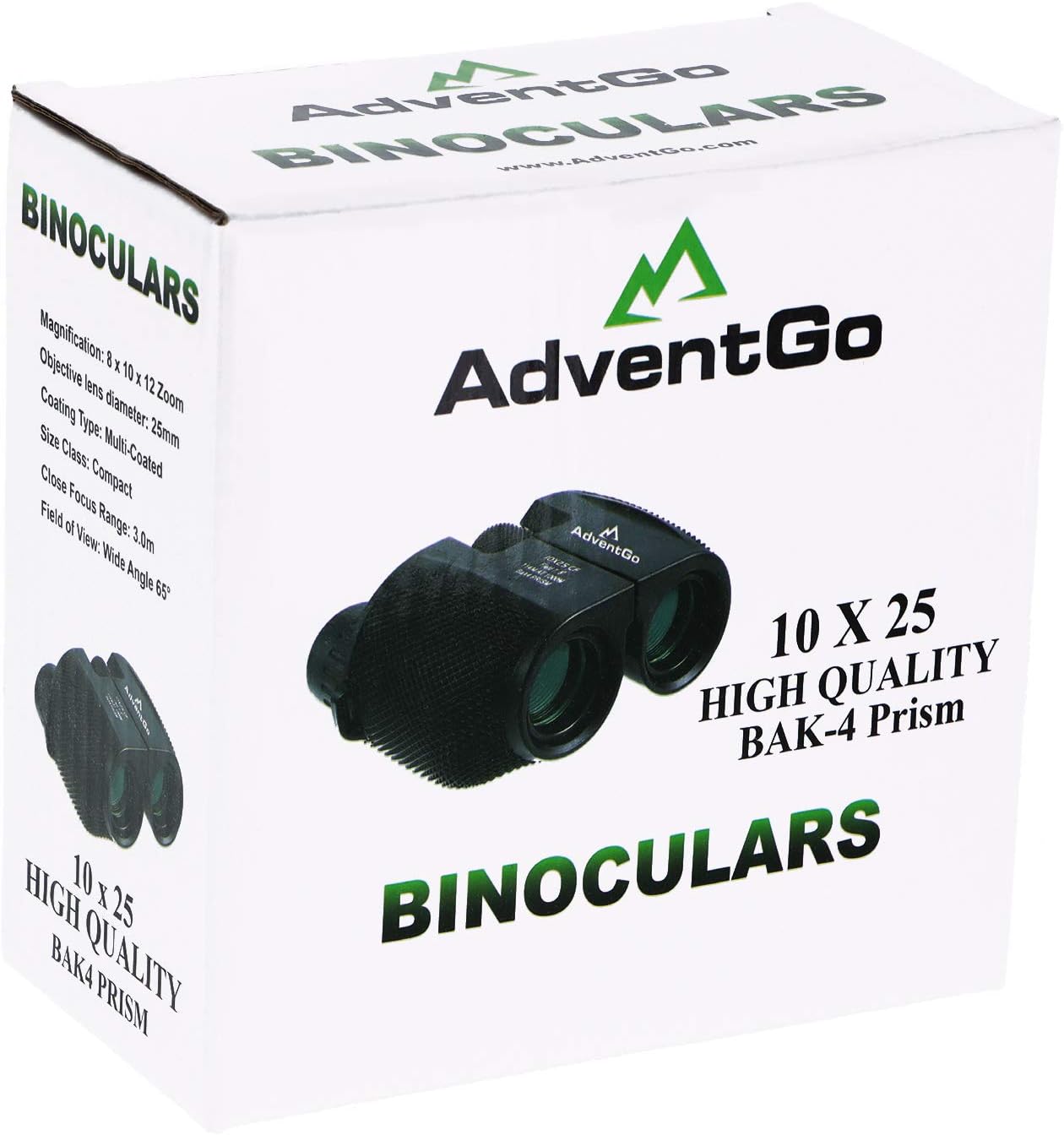 Binoculars for Adults - Kids, High Powered Compact Binoculars for Hunting, Bird Watching, Travel Binoculars, Concerts & Outdoor Sports, High Resolution Low Light Binoculars Waterproof & Rugged : Electronics