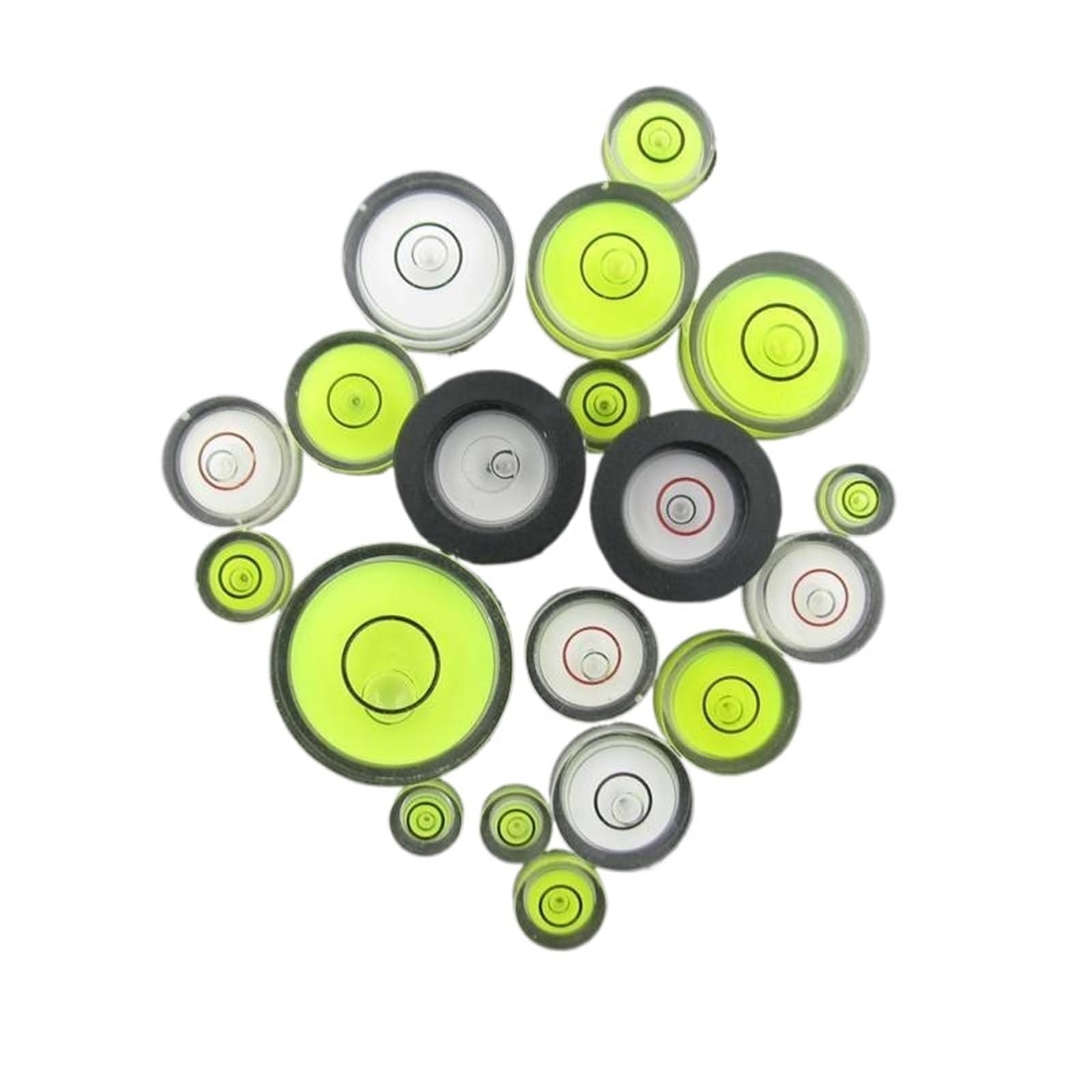 Jpvlcndj 1006 10Pcs Circular Spirit Level Round Bubble Level Mini Spirit Level